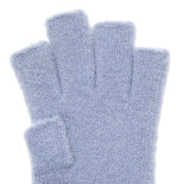  手袋 レディース ナイロンソフトヤーン素材 防寒 暖かい 柔らかい 肌触り ブルー ネイビー 青色 タッチパネル スマホ操作可能 日本企画 ブランド 付け心地 良い 滑らか 履き心地 女性 KURODA(クロダ)