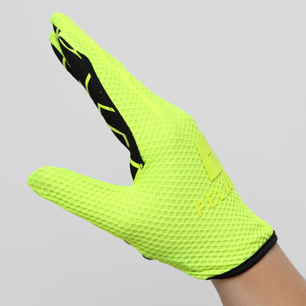  KURODA(クロダ) 手袋 自転車 メンズ スマホ操作可能  吸湿速乾 バイクグローブ イエロー 黄色 タッチパネル スマートフォン 通気性 耐久性 洗濯 手洗い可能 男性 プレゼント ギフト スポーツ PELLEK ペレック