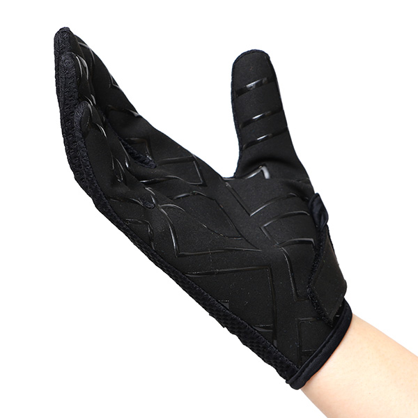 KURODA(クロダ) 手袋 自転車 レディース スマホ操作可能 吸湿速乾 バイクグローブ ブラック 黒 黒色 タッチパネル スマートフォン 通気性 耐久性 洗濯 手洗い可能 女性 プレゼント ギフト スポーツ PELLEK ペレック