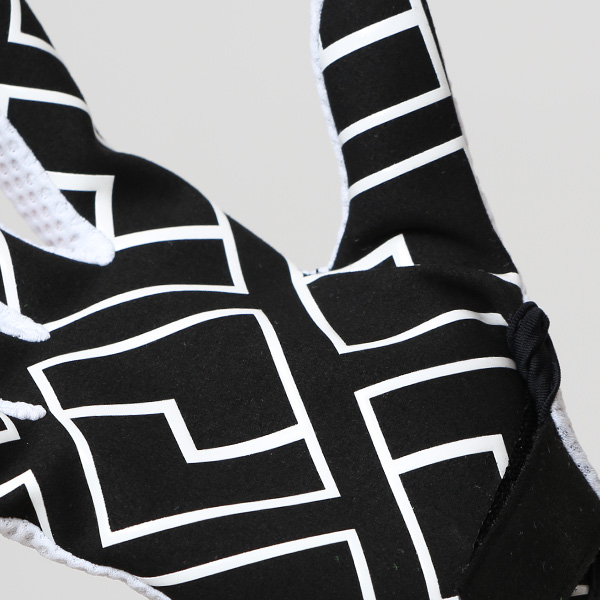  KURODA(クロダ) 手袋 自転車 レディース スマホ操作可能  吸湿速乾 バイクグローブ ホワイト 白色 タッチパネル スマートフォン 通気性 耐久性 洗濯 手洗い可能 女性 プレゼント ギフト スポーツ PELLEK ペレック