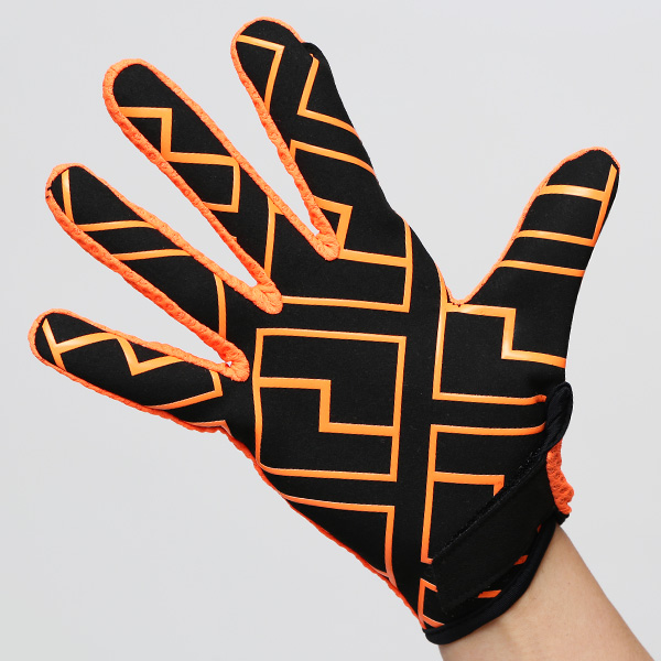 KURODA(クロダ) 手袋 自転車 レディース スマホ操作可能 吸湿速乾 バイクグローブ オレンジ 橙色 タッチパネル スマートフォン 通気性 耐久性 洗濯 手洗い可能 女性 プレゼント ギフト スポーツ PELLEK ペレック