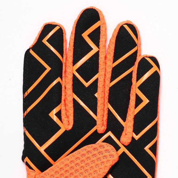 KURODA(クロダ) 手袋 自転車 レディース スマホ操作可能 吸湿速乾 バイクグローブ オレンジ 橙色 タッチパネル スマートフォン 通気性 耐久性 洗濯 手洗い可能 女性 プレゼント ギフト スポーツ PELLEK ペレック