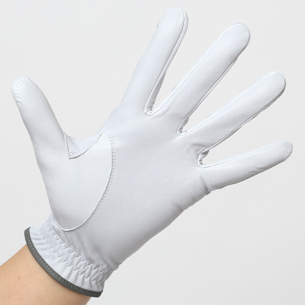 ゴルフグローブ 英国ピタード社製 羊革 メンズ 右利き用(左手用) 日本製 全天候対応 本革手袋 グレー グレイ 灰色 おしゃれ 高級 男性 プレゼント ギフト クリスマス KURODA(クロダ) ペレック(PELLEK)