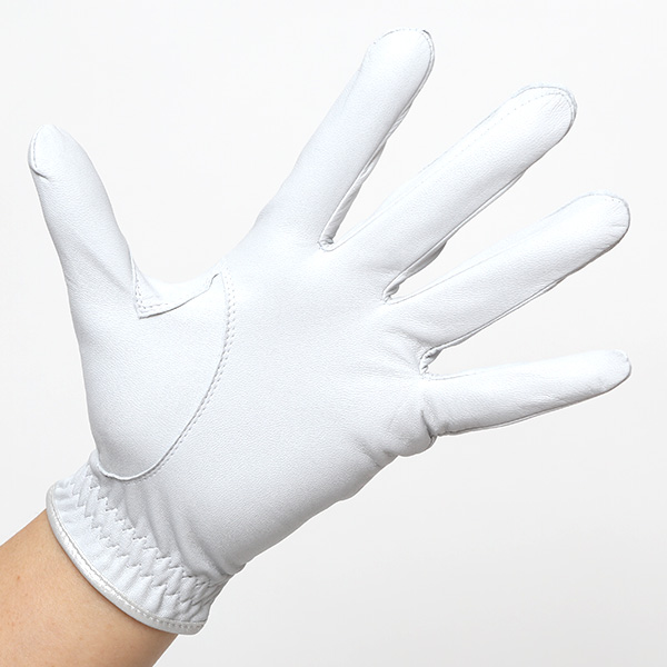  ゴルフグローブ 英国ピタード社製 羊革 メンズ 右利き用(左手用) 日本製 全天候対応 本革手袋 ライトグレー グレー グレイ 灰色 おしゃれ 高級 男性 プレゼント ギフト クリスマス KURODA(クロダ) ペレック(PELLEK)