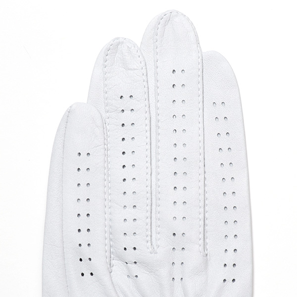  ゴルフグローブ 英国ピタード社製 羊革 レディース 右利き用(左手用) 日本製 全天候対応 本革手袋 グレー グレイ 灰色 おしゃれ 高級 女性 プレゼント ギフト クリスマス KURODA(クロダ) ペレック(PELLEK)