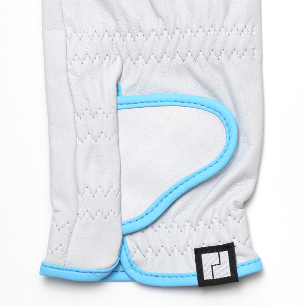  ゴルフグローブ 英国ピタード社製 羊革 レディース 右利き用(左手用) 日本製 全天候対応 本革手袋 ブルー ネイビー 青色 おしゃれ 高級 女性 プレゼント ギフト クリスマス KURODA(クロダ) ペレック(PELLEK)