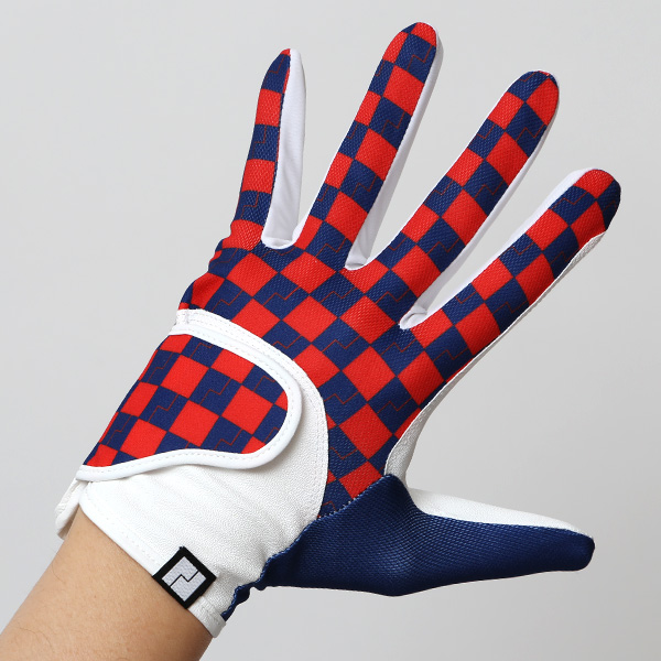  ゴルフ 手袋 メンズ ブランド 右利き用 左手 洗濯可 総柄 ゴルフグローブ 男性用 ストレッチ フィット感 速乾性 ブルー ネイビー 青色 スポーツ オシャレ プレゼント 父の日 グローブ ゴルフ ブランド サイズ 23/24/25 ペレック(PELLEK)