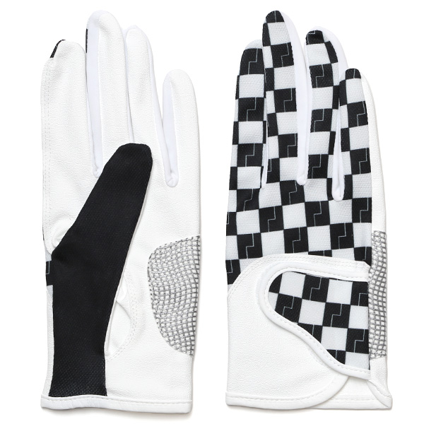 クロダ(KURODA) ペレック(PELLEK) レディース ゴルフグローブ シンセティックストレッチシリーズ 両手用 ブラック