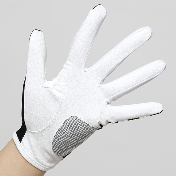  ゴルフ 手袋 レディース ブランド 両手 洗濯可 総柄 ゴルフグローブ 女性用 ストレッチ フィット感 速乾性 ブラック 黒 黒色 スポーツ オシャレ プレゼント グローブ ゴルフ ブランド サイズ 19/21 ペレック(PELLEK)