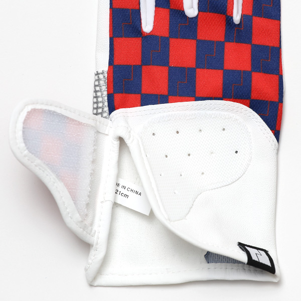  ゴルフ 手袋 レディース ブランド 両手 洗濯可 総柄 ゴルフグローブ 女性用 ストレッチ フィット感 速乾性 ブルー ネイビー 青色 スポーツ オシャレ プレゼント グローブ ゴルフ ブランド サイズ 19/21 ペレック(PELLEK)