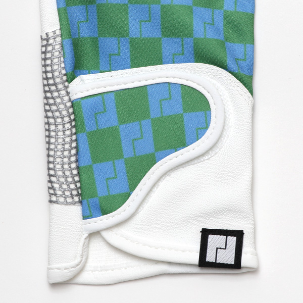  ゴルフ 手袋 レディース ブランド 両手 洗濯可 総柄 ゴルフグローブ 女性用 ストレッチ フィット感 速乾性 グリーン 緑色 スポーツ オシャレ プレゼント グローブ ゴルフ ブランド サイズ 19/21 ペレック(PELLEK)