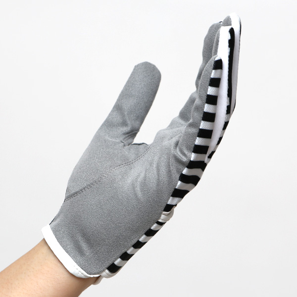  ゴルフ 手袋 レディース ブランド 両手 洗濯可 総柄 ゴルフグローブ 女性用 ストレッチ フィット感 速乾性 ブラック 黒 黒色 スポーツ オシャレ プレゼント グローブ ゴルフ ブランド サイズ 19/21 ペレック(PELLEK)