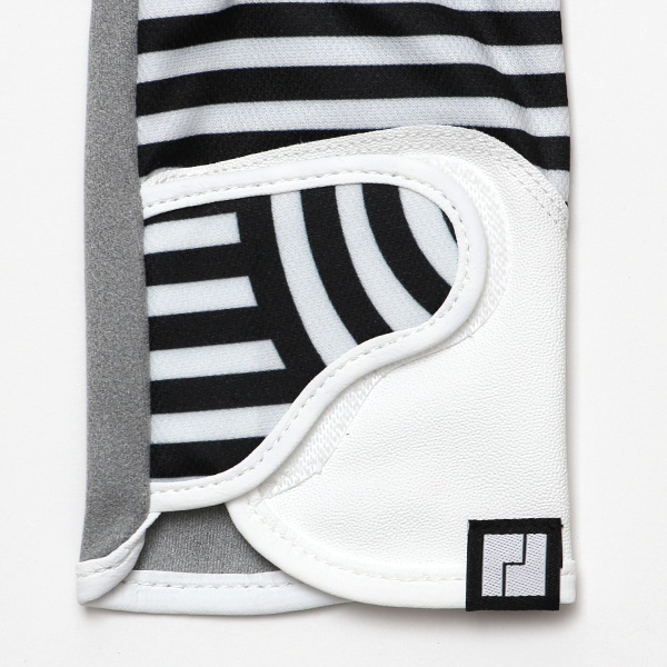  ゴルフ 手袋 レディース ブランド 両手 洗濯可 総柄 指無し フィンガーレス ゴルフグローブ ブラック 黒 黒色 女性用 ストレッチ フィット感 速乾性 スポーツ オシャレ プレゼント 日本ブランド サイズ 19/21 ペレック(PELLEK)