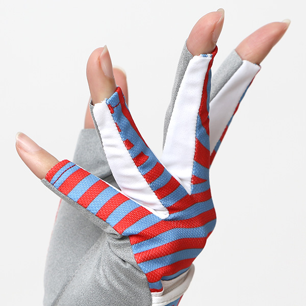  ゴルフ 手袋 レディース ブランド 両手 洗濯可 総柄 指無し フィンガーレス ゴルフグローブ レッド ワイン 赤色 女性用 ストレッチ フィット感 速乾性 スポーツ オシャレ プレゼント 日本ブランド サイズ 19/21 ペレック(PELLEK)