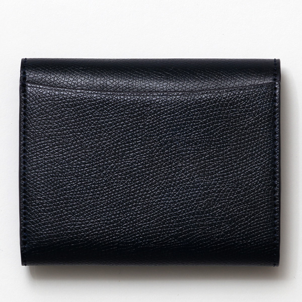  コードバン 型押し 馬革 レザー 財布 メンズ ブランド 大容量 小銭入れ 日本製 YKK エクセラ ファスナー ブルー ネイビー 青色 三つ折り 財布 おしゃれ メンズ お札入れ 束入れ カード 収納 日本製 財布 KUBERA(クベラ)