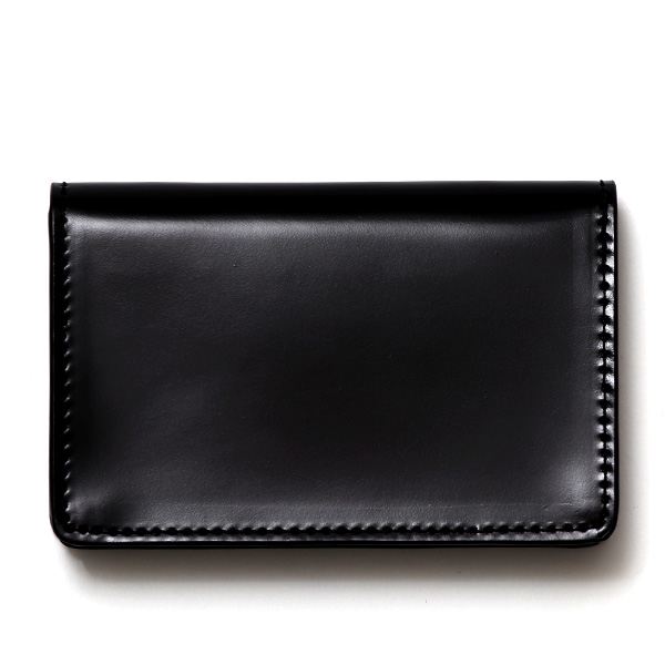  コードバン 名刺入れ 本革 名刺ケース レザー 革 ブランド カードケース 日本製 ビジネス 大容量 ブラック 黒 黒色 カードケース 馬革 カーフ 牛革 メンズ レディース おしゃれ かっこいい 社会人 KUBERA(クベラ)