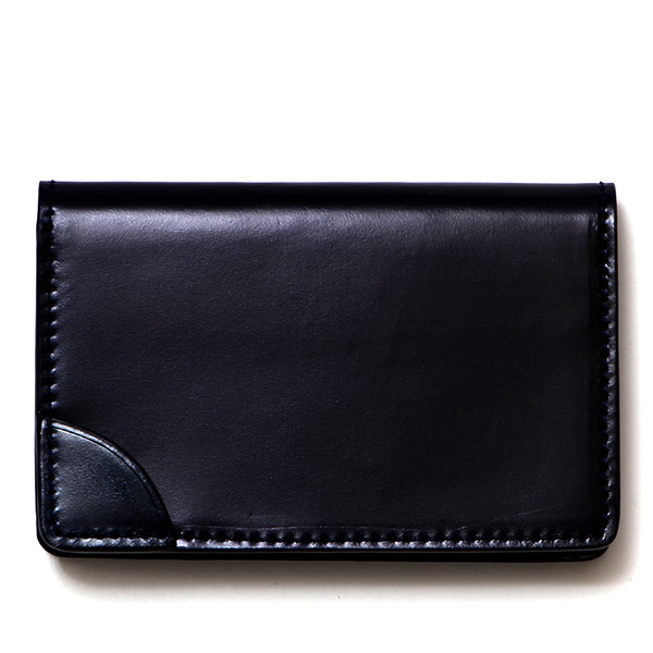 KUBERA(クベラ) コードバン 名刺入れ ネイビー