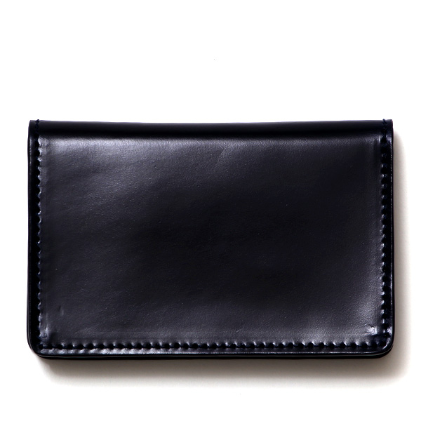  コードバン 名刺入れ 本革 名刺ケース レザー 革 ブランド カードケース 日本製 ビジネス 大容量 ブルー ネイビー 青色 カードケース 馬革 カーフ 牛革 メンズ レディース おしゃれ かっこいい 社会人 KUBERA(クベラ)