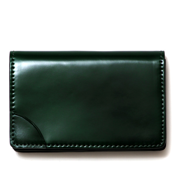 KUBERA(クベラ) コードバン 名刺入れ グリーン