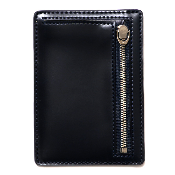  コードバン マルチカードケース 本革 レザー カードケース 薄マチ スマート コンパクト 日本製 レザー ブルー ネイビー 青色 メンズ プレゼント おしゃれ かっこいい レディース カード入 国産 ブランド KUBERA(クベラ)