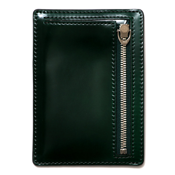  コードバン マルチカードケース 本革 レザー カードケース 薄マチ スマート コンパクト 日本製 レザー グリーン 緑色 メンズ プレゼント おしゃれ かっこいい レディース カード入 国産 ブランド KUBERA(クベラ)