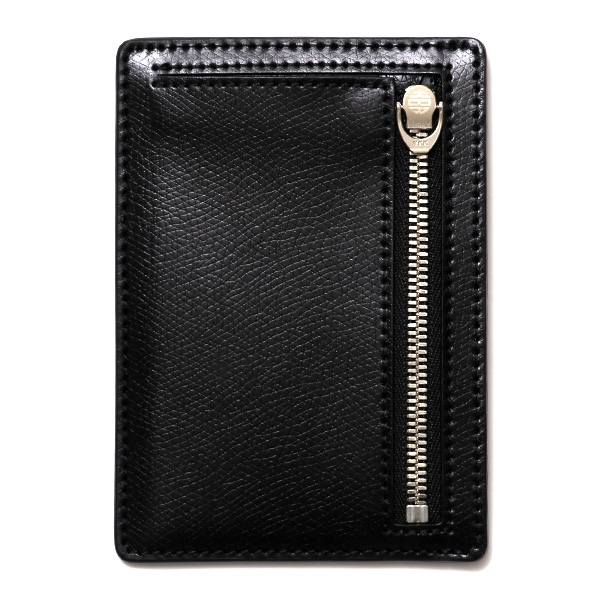  マルチカードケース コードバン 型押し レザー コンパクト スマート 薄い 軽量 馬革 レーデルオガワ ブラック 黒 黒色 新喜皮革 ブランド 日本製 メンズ レディース 本革 カード入れ ギフト プレゼント KUBERA(クベラ)