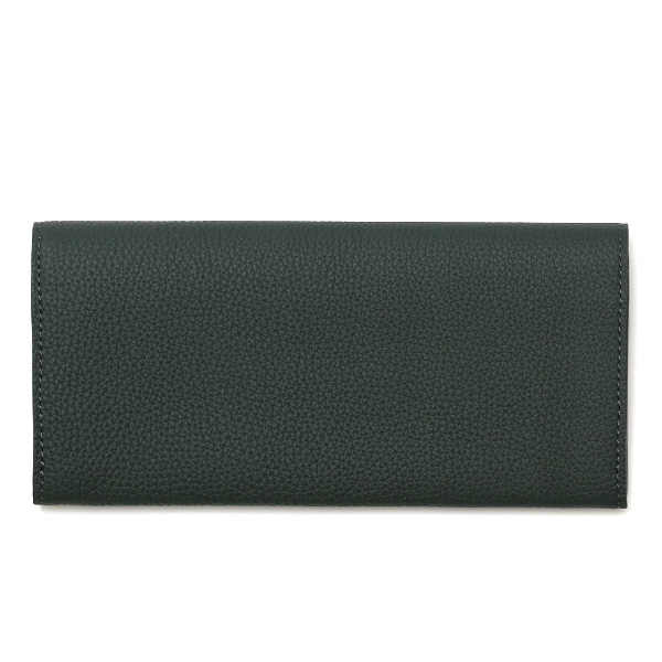  長財布 メンズ レディース 本革 ブランド 財布 薄型 小銭入れあり ロングウォレット シュランケンカーフ グリーン 緑色 多機能 お財布 プレゼント 束入 カードケース シュリンクレザー 高級 日本製 KUBERA(クベラ) 51164