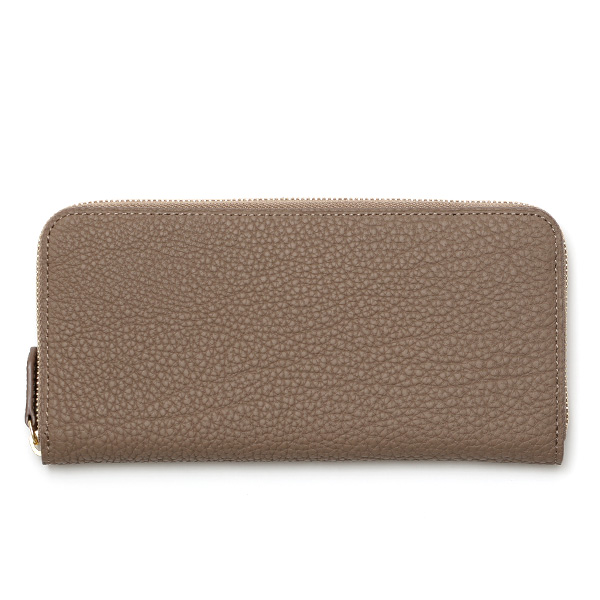 KUBERA(クベラ) シュランケンカーフ ラウンドジップ長財布 トープ