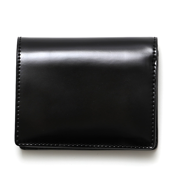  コードバン 財布 二つ折り 小銭入れあり メンズ ブランド 本革 レーデルオガワ 馬革 新喜皮革 おしゃれ ブラック 黒 黒色 ユニセックス ギフト プレゼント 誕生日 高級 上品 日本製 ブランド KUBERA(クベラ) 51117