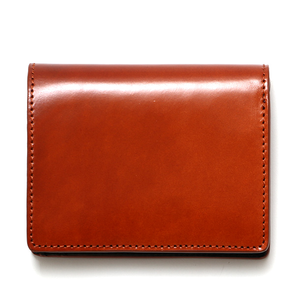  コードバン 財布 二つ折り 小銭入れあり メンズ ブランド 本革 レーデルオガワ 馬革 新喜皮革 おしゃれ キャメル ブラウン 茶 茶色 ユニセックス ギフト プレゼント 誕生日 高級 上品 日本製 ブランド KUBERA(クベラ) 51117