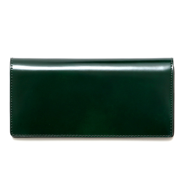 KUBERA(クベラ) コードバン 長財布 グリーン