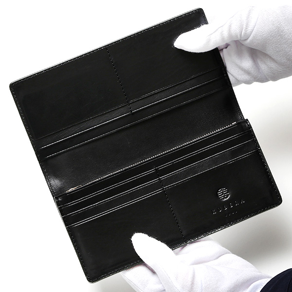 コードバン 長財布 馬革 おしゃれ 財布 メンズ 小銭入れあり レーデルオガワ アニリン染め 新喜皮革 グリーン 緑色 束入 ギフト 彼氏 旦那 夫 男性 プレゼント 誕生日 クリスマス 国産 ブランド KUBERA(クベラ) 51118