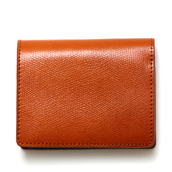  財布 コードバン 型押し 二つ折り財布 馬革 国産 レーデルオガワ 新喜皮革 ブランド 2つ折り 美しい キャメル ブラウン 茶 茶色 レザー お財布 小銭入れあり おしゃれ 革 プレゼント 束入 ギフト ユニセックス KUBERA(クベラ) 51281