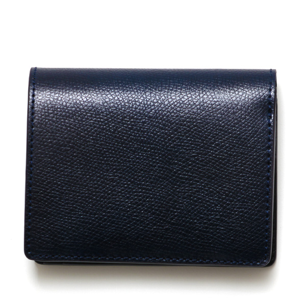  財布 コードバン 型押し 二つ折り財布 馬革 国産 レーデルオガワ 新喜皮革 ブランド 2つ折り 美しい ブルー ネイビー 青色 レザー お財布 小銭入れあり おしゃれ 革 プレゼント 束入 ギフト ユニセックス KUBERA(クベラ) 51281