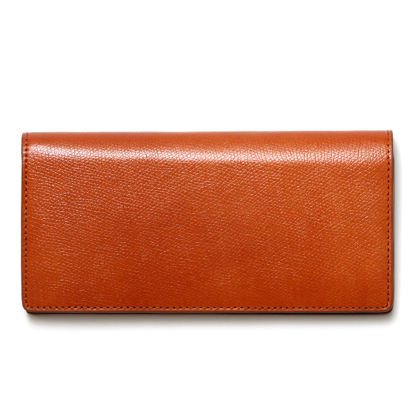 【5～7営業日内に発送】KUBERA(クベラ) コードバン型押し 長財布 キャメル