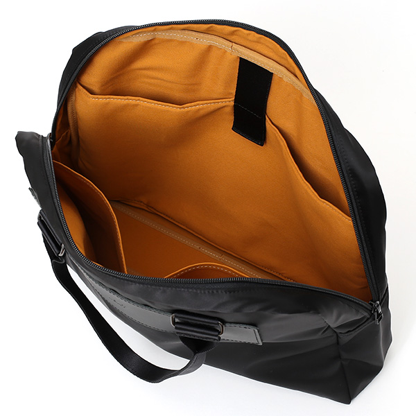  ブリーフケース メンズ 薄マチ 軽量 ナイロン ビジネスバッグ A4 PC タブレット 収納 スリム ブラック 黒 黒色 日本製 レザー レディース 撥水 カジュアル おしゃれ ビジカジ 通勤 通学 鞄 ブランド レクト(LEKT)