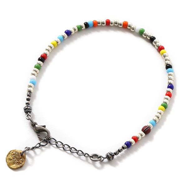 メニー(Menny) ビーズ ブレスレット シルバー