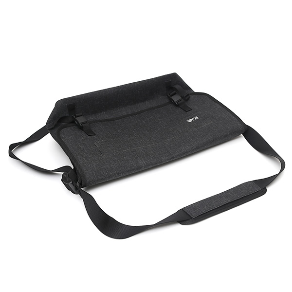 メッセンジャーバッグ 完全防水 メンズ ショルダーバッグ ダークグレー グレー グレイ 灰色 レディース 自転車 斜めがけ ナバデザイン(NAVA Design)