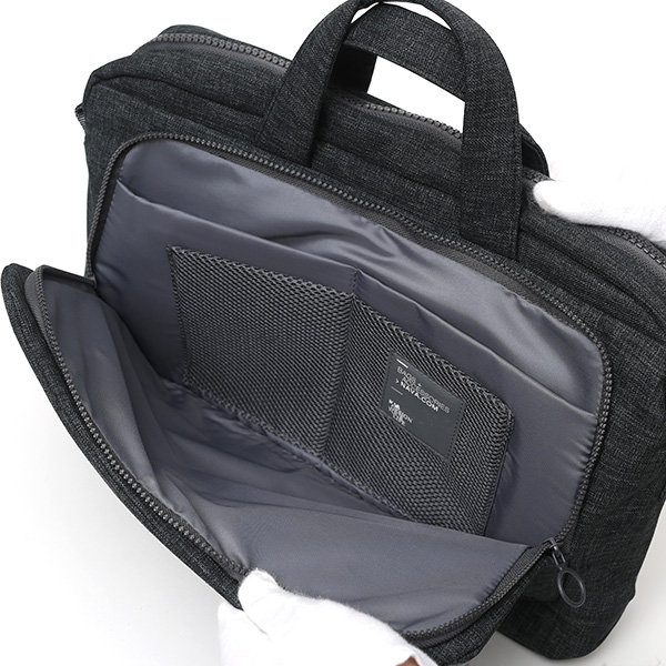  ブリーフケース メンズ ビジネスバッグ ブラック 黒 黒色 通勤 カバン 鞄 おしゃれ スタイリッシュ 都会的 ナバデザイン(NAVA Design)