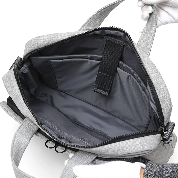  ブリーフケース メンズ ビジネスバッグ グレー グレイ 灰色 通勤 カバン 鞄 おしゃれ スタイリッシュ 都会的 ナバデザイン(NAVA Design)