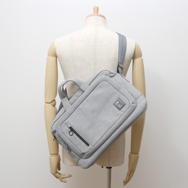  ブリーフケース メンズ ビジネスバッグ グレー グレイ 灰色 通勤 カバン 鞄 おしゃれ スタイリッシュ 都会的 ナバデザイン(NAVA Design)