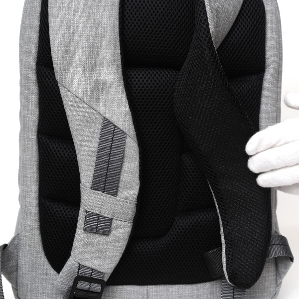  リュック ビジネス メンズ 通勤 リュックサック バックパック グレー グレイ 灰色 レディース 仕事 カバン 鞄 ナバデザイン(NAVA Design)