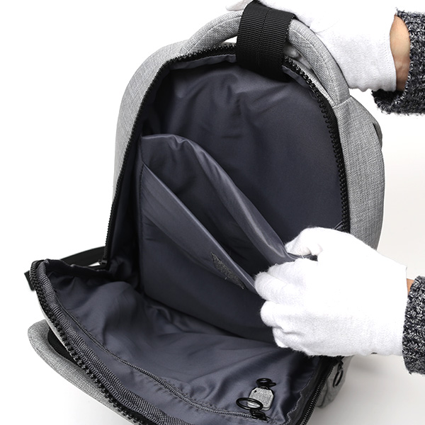  リュック ビジネス メンズ 通勤 リュックサック バックパック グレー グレイ 灰色 レディース 仕事 カバン 鞄 ナバデザイン(NAVA Design)