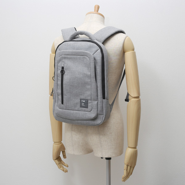  リュック ビジネス メンズ 通勤 リュックサック バックパック グレー グレイ 灰色 レディース 仕事 カバン 鞄 ナバデザイン(NAVA Design)