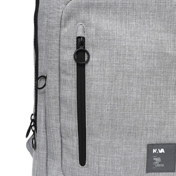 リュック ビジネス メンズ 通勤 リュックサック バックパック グレー グレイ 灰色 レディース 仕事 カバン 鞄 ナバデザイン(NAVA Design)