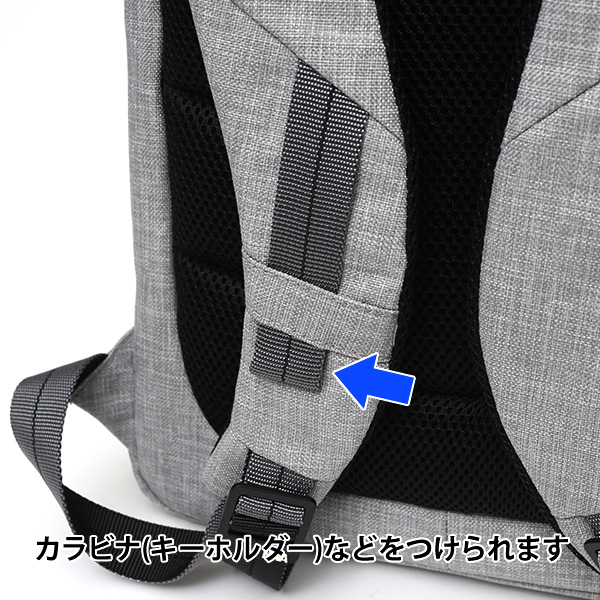  リュック ビジネス メンズ 通勤 リュックサック バックパック グレー グレイ 灰色 レディース 仕事 カバン 鞄 ナバデザイン(NAVA Design)