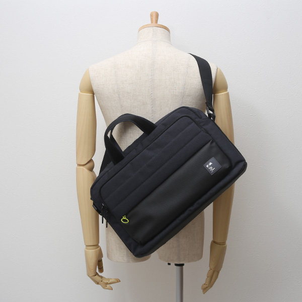 ブリーフケース メンズ ビジネスバッグ 通勤 ブラック 黒 黒色 裏地 カラフル ビジネス カバン 仕事 鞄 ナバデザイン(NAVA Design)