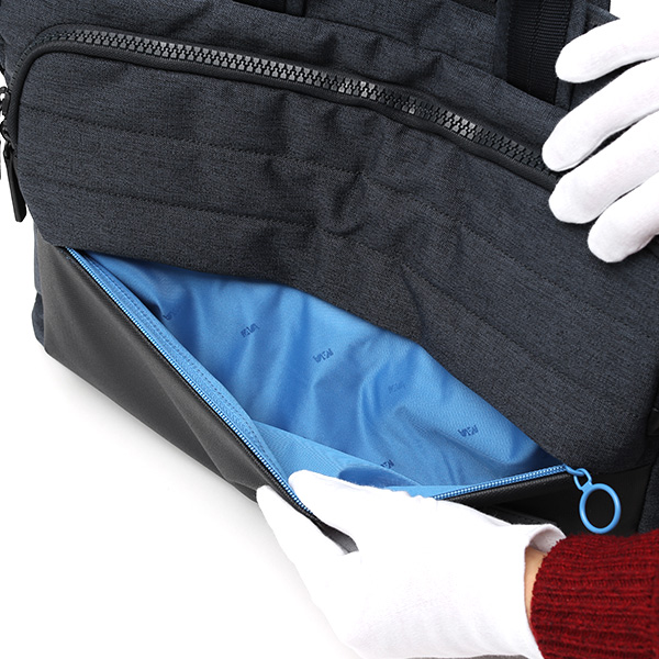  ブリーフケース メンズ ビジネスバッグ 通勤 ブルー ネイビー 青色 裏地 カラフル ビジネス カバン 仕事 鞄 ナバデザイン(NAVA Design)