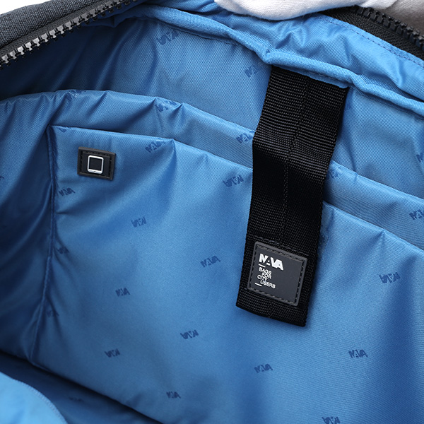  ブリーフケース メンズ ビジネスバッグ 通勤 ブルー ネイビー 青色 裏地 カラフル ビジネス カバン 仕事 鞄 ナバデザイン(NAVA Design)