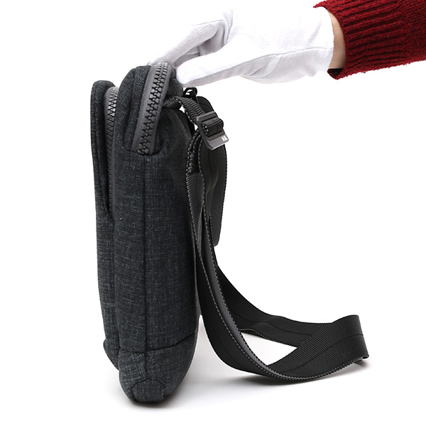  ショルダーバッグ ミニ メンズ レディース ブラック 黒 黒色 小さめ 斜めがけ カバン 小ぶり 鞄 ナバデザイン(NAVA Design)